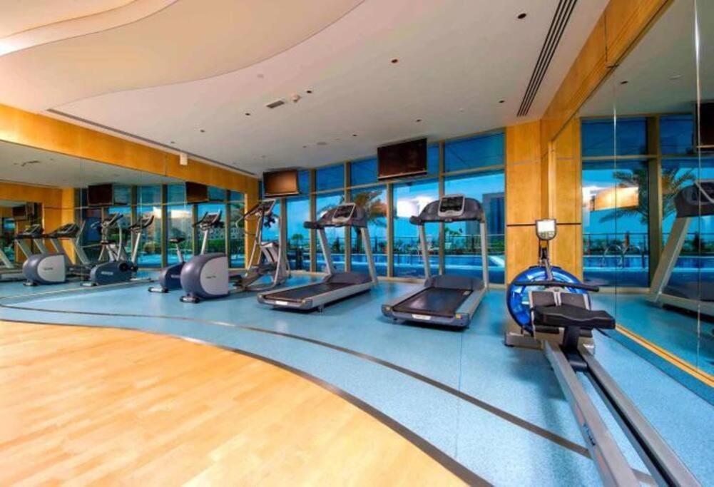 1 Bed Apartment With Sea View, Pool, Gym & Free Parking In Dubai Marina Eksteriør billede
